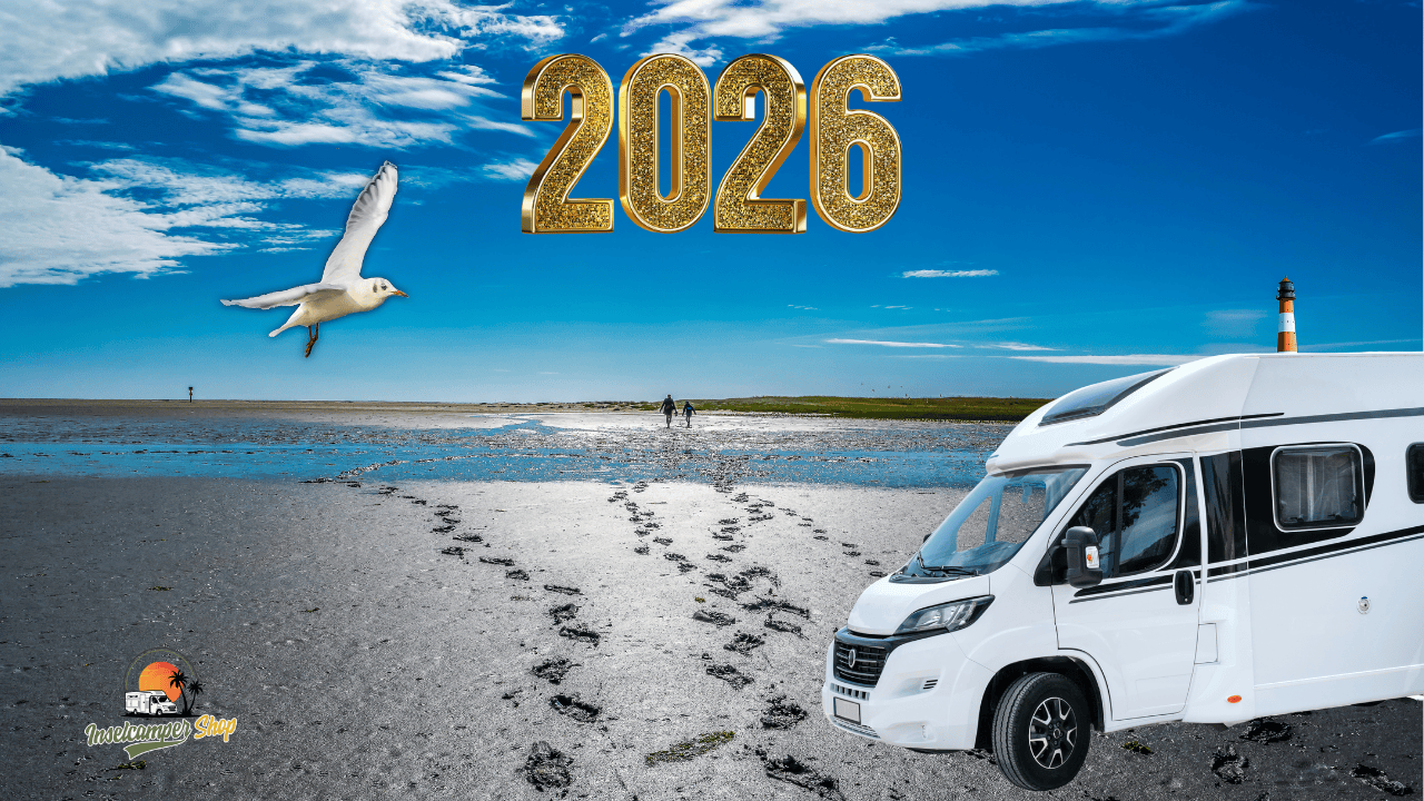 Silvester mit dem Wohnmobil an der Nordsee
