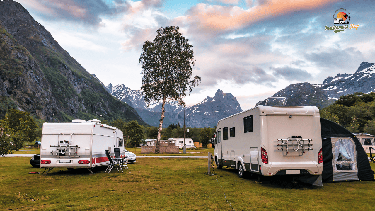 Unterschied zwischen Wohnmobil und Wohnwagen-Stellplatz
