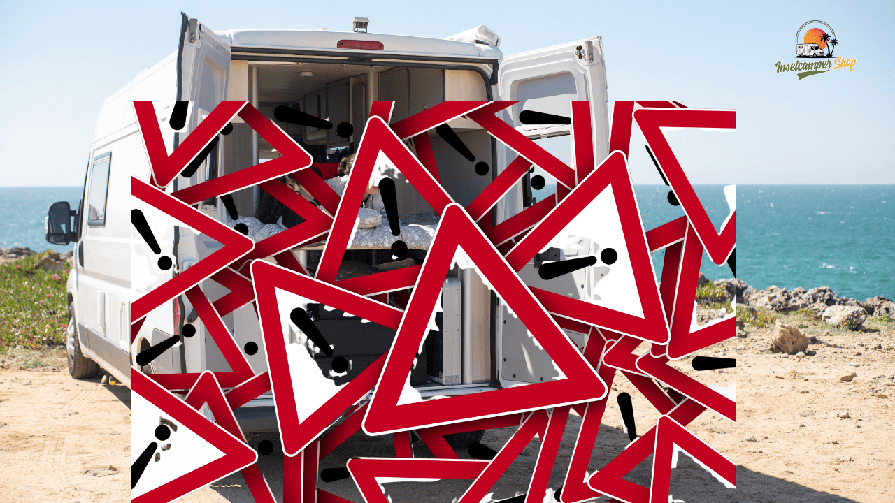 Wann und Wo sind Warntafeln am Wohnmobil nötig?