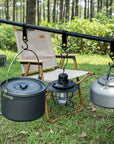 4-Set Camping Aufbewahrungshaken – Wiederverwendbarer PU Leder Haken für Wohnmobil & Outdoor