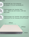 Starlink Mini Magnethalterung Maße