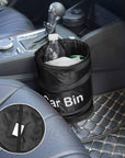 Faltbarer Schwarzer Auto-Mülleimer, Abfalleimer für´s Wohnmobil