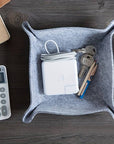 Filz Organizer Körbchen Box Filzschale als Schlüsselabage
