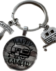 Schlüsselanhänger Wohnwagen "Happy Camper"