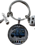 Schlüsselanhänger Wohnmobil "Happy Campers"