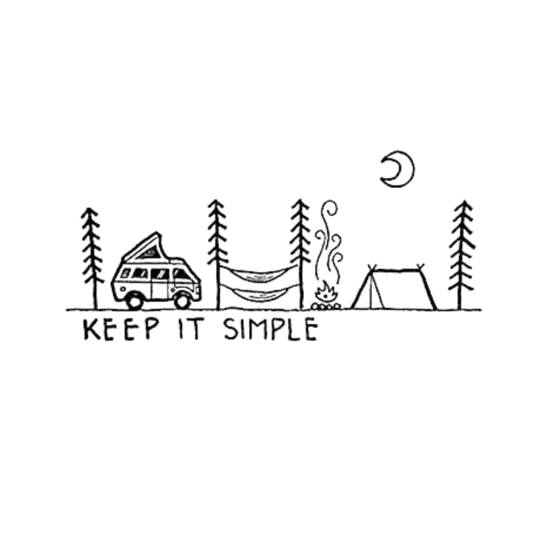Wohnmobil Aufkleber: Keep It Simple