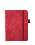Logbuch, Passwortbuch mit Register A-Z Passwort Notizbuch A5 rot