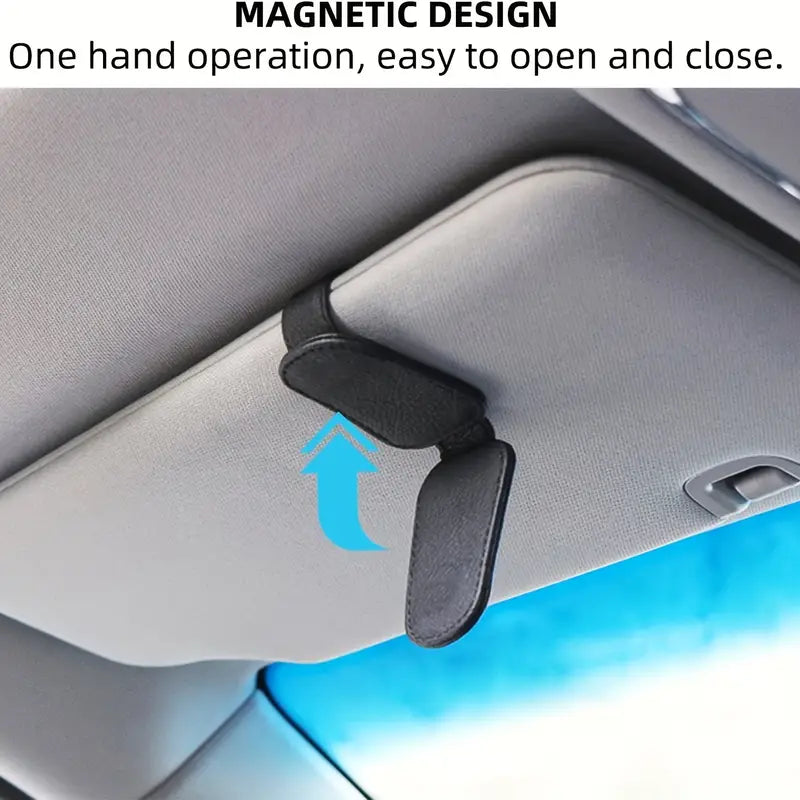 Magnetischer Halter für Sonnenbrillen für Sonnenblende-5