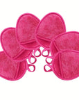 Make-up-Entferner-Tücher – 6 Stück pink