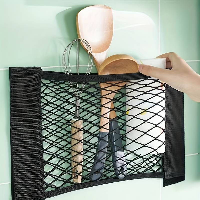 Mesh Aufbewahrungstasche / Organizer für Wohnmobil groß Detail Ansicht