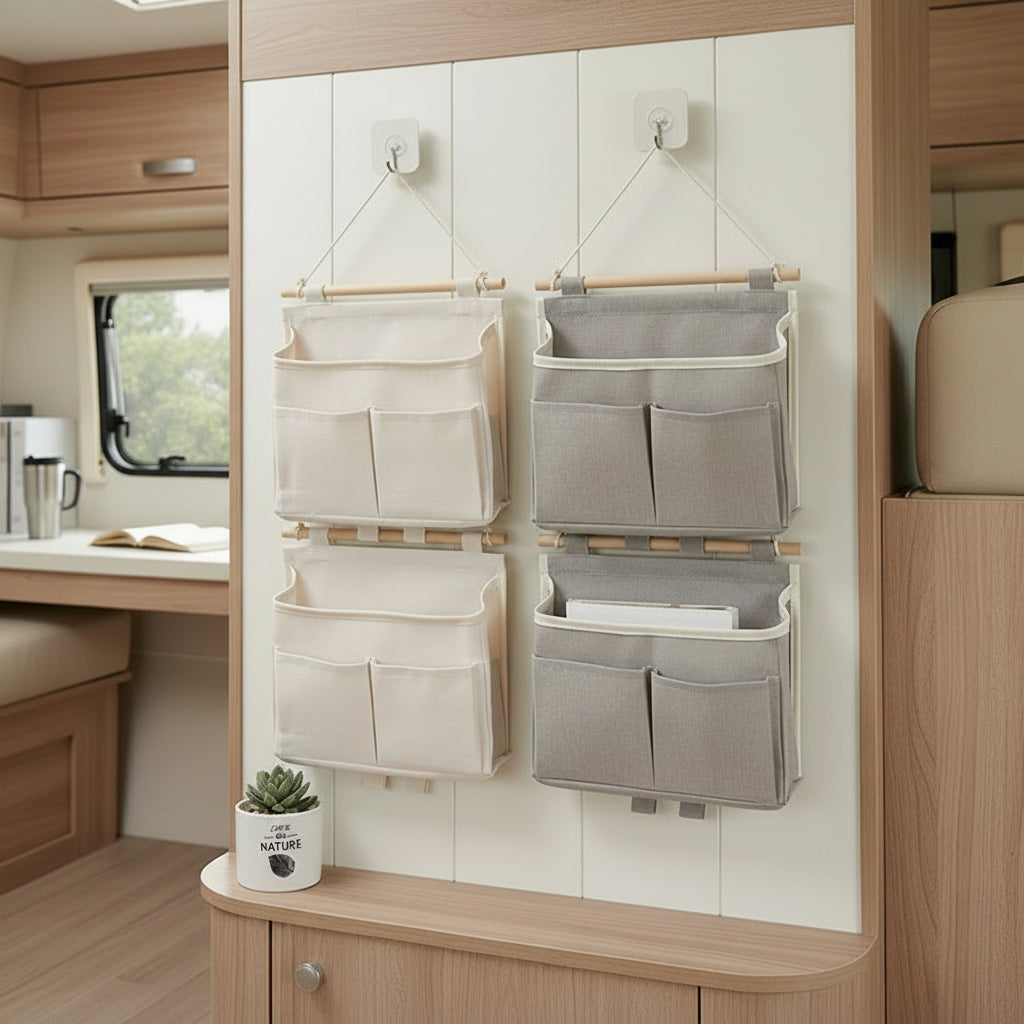 aufbewahrung zum aufhängen Organizer Tasche zum Aufhängen "Erna" im Wohnmobil, Wohnwagen & Camper