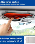 Organizer für Auto/Camper Sonnenblende , Sonnenbrille Halter, Kartenhalter -4