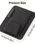 Organizer für Camper Sonnenblende, Brillenhalter, Kartenhalter-3