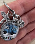 Schlüsselanhänger Wohnmobil "Happy Campers"-1