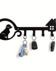 Schlüsselhalter, Leinenhalter mit Hundemotiv aus Metall