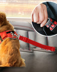 Verstellbarer Sicherheitsgurt für Haustiere im Wohnmobil oder Auto