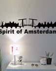 Spirit of Amsterdam Wohnmobil Wohnwagen Wand Aufkleber Wanddeko