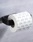 Toilettenpapierhalter schwarz für Camper leicht