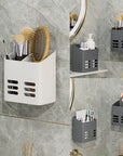 Wand Kosmetik Aufbewahrungs Organizer mit Klebehaken für´s Wohnmobil an Wand