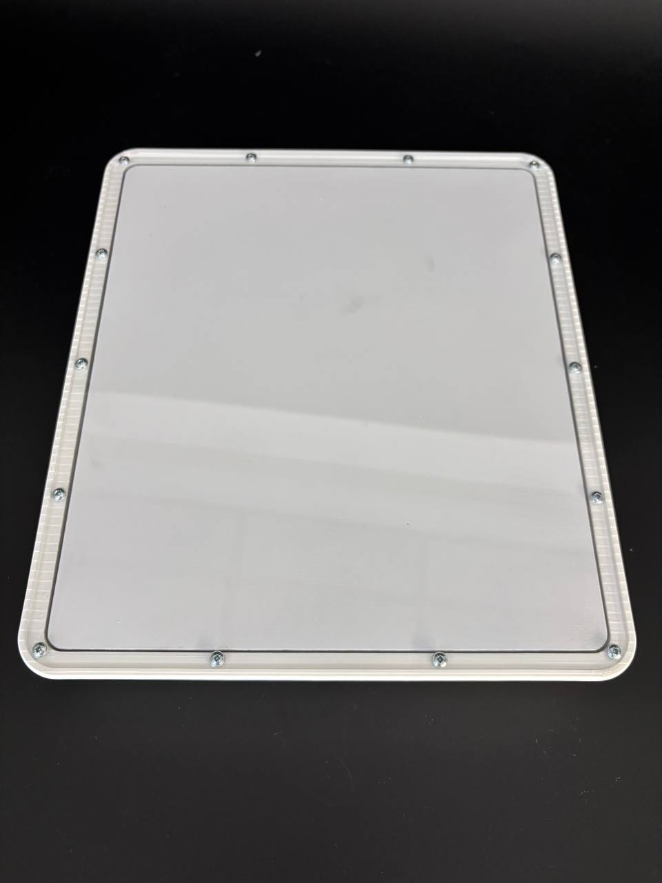 Starlink Mini Halterung mit Plexiglasscheibe & Spoiler für Wohnmobil Dach