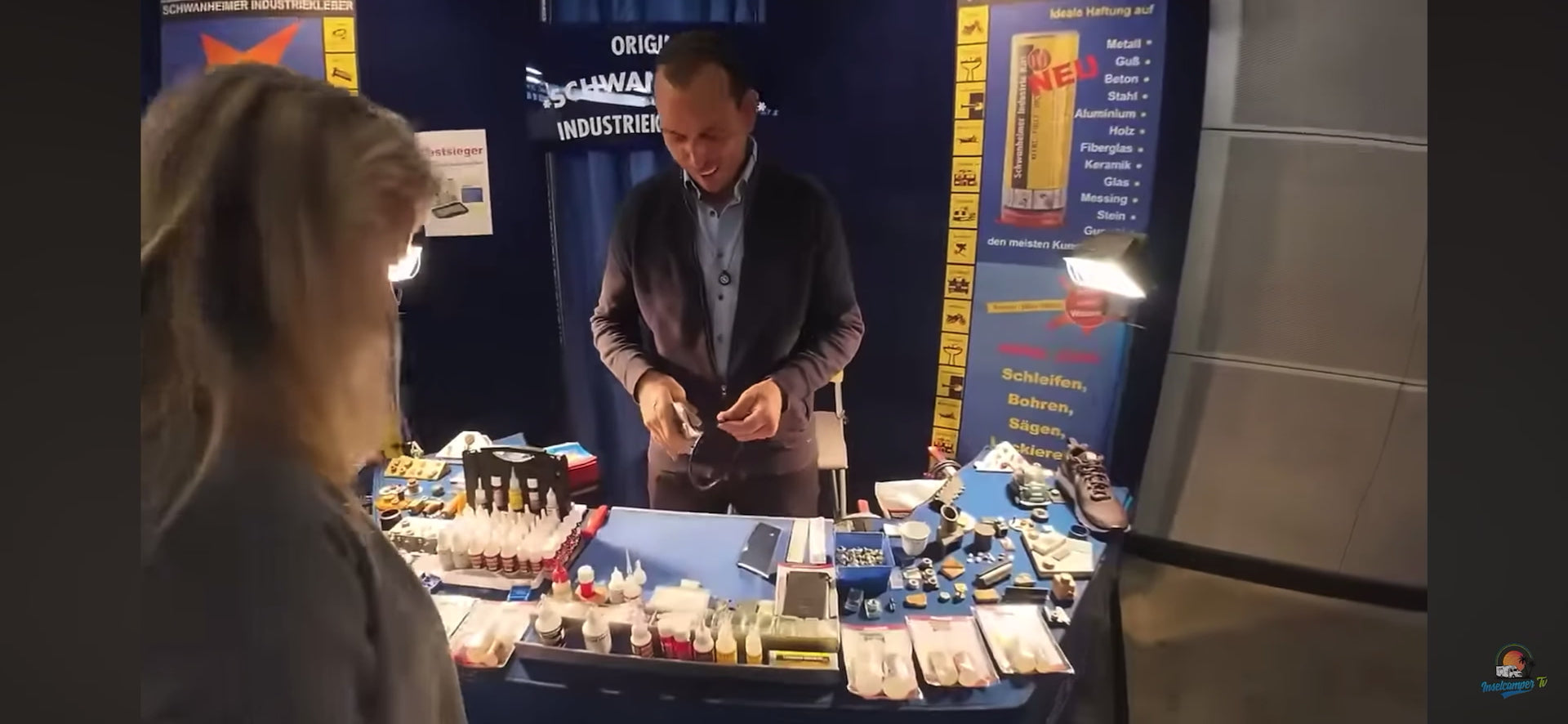 Schwanheimer Industriekleber Superkleber Video