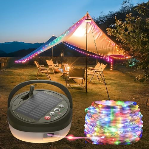 Solar Camping Lichterkette 10m – RISEMART Test 2025