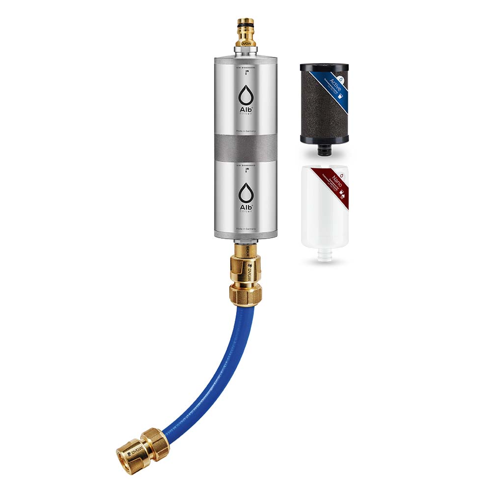 Alb Filter FUSION Active und Nano Trinkwasserfilter Camper-Set