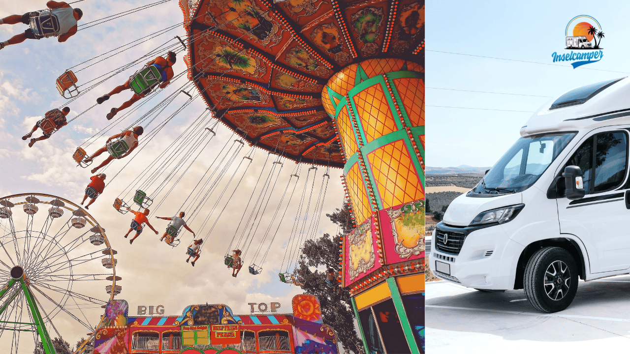 Camping an Freizeitparks