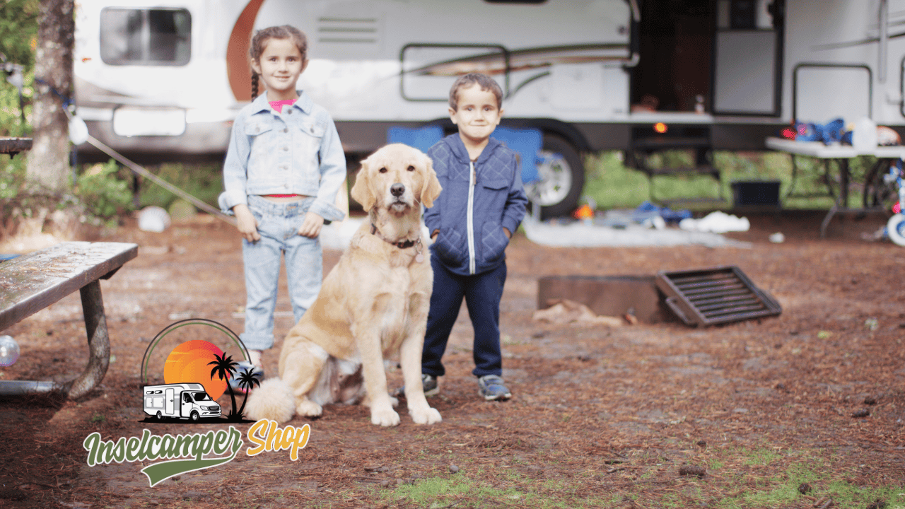 Camping mit Kindern, Hund & Co.