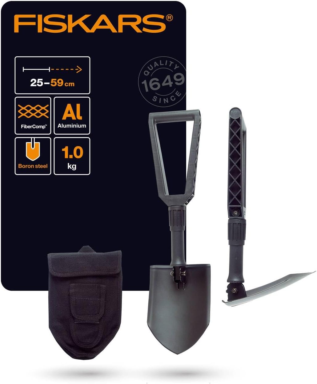 Fiskars Klappspaten für Camper und Bergsteiger