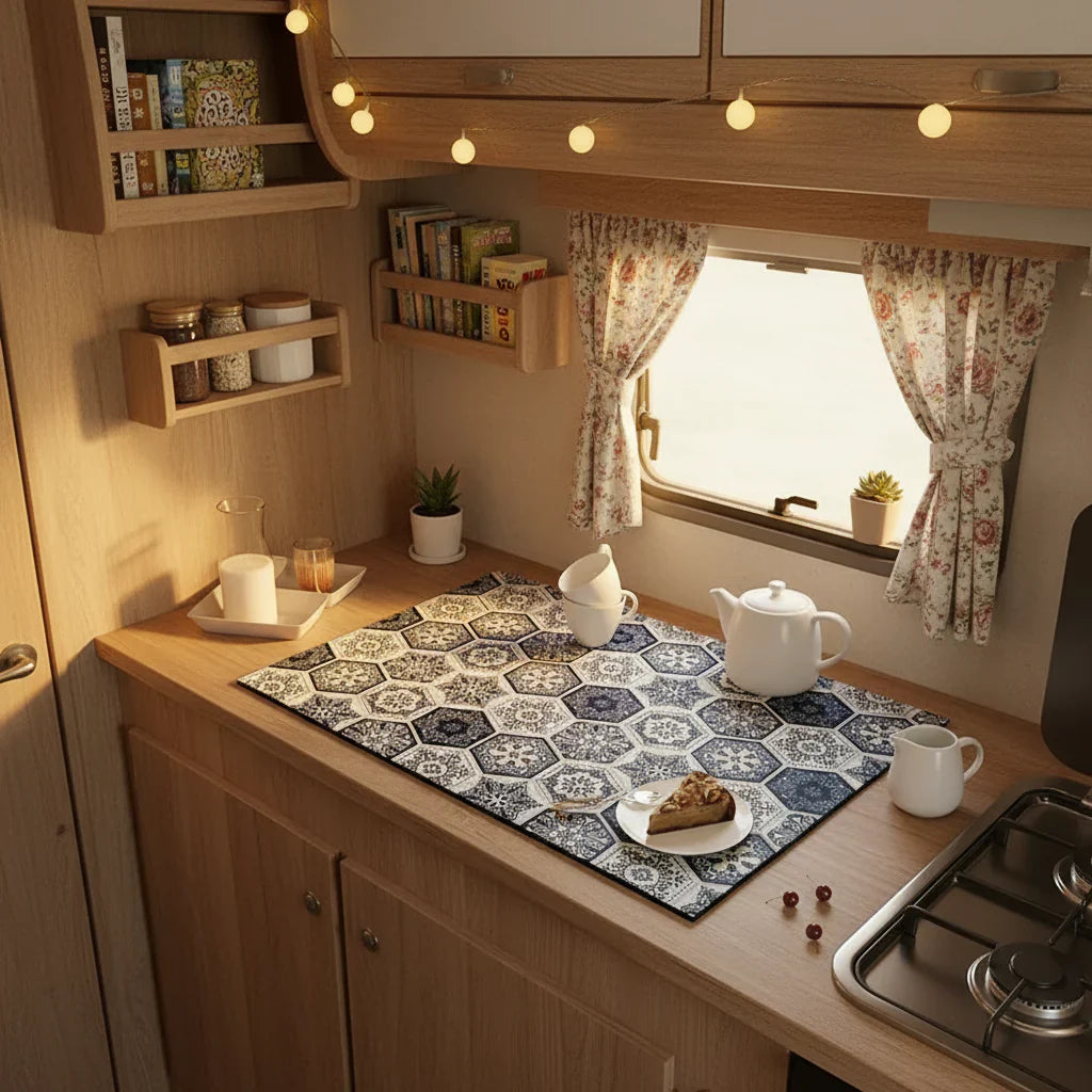 Abtropfmatte "Sita" schnell trocknend für Camper