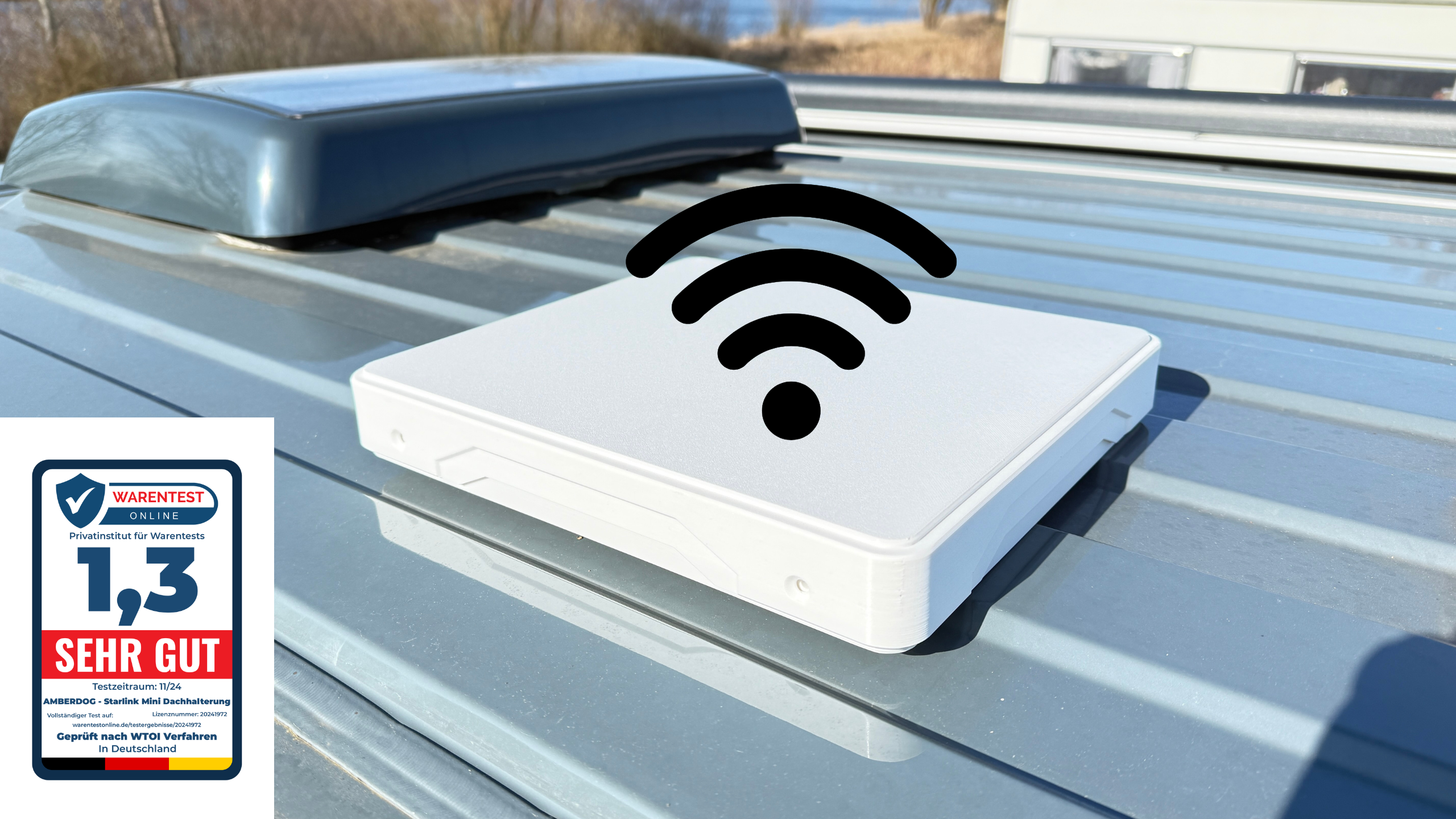 Starlink Mini Halterung fürs Wohnmobil
