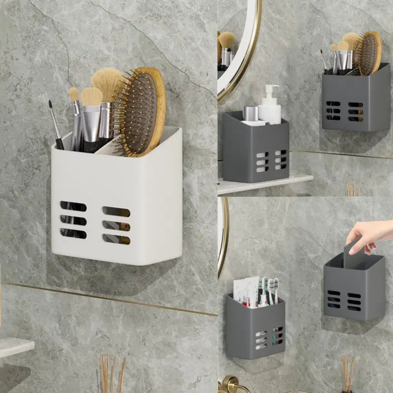 Wand Kosmetik Aufbewahrungs Organizer mit Klebehaken für´s Wohnmobil