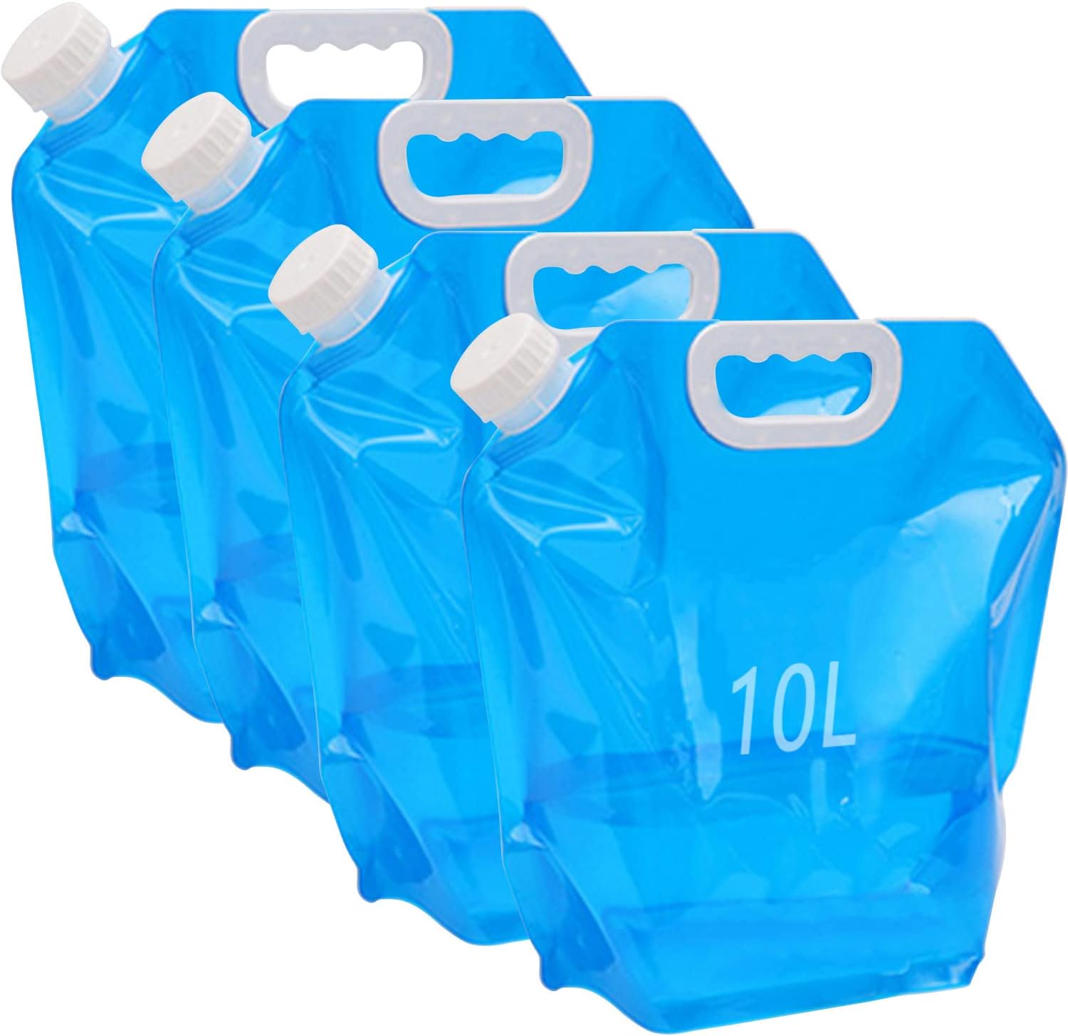 Kamiya faltbarer Wasserkanister 5 und 10 Liter BPA-frei fürs Camping, Wohnmobil und Zelt