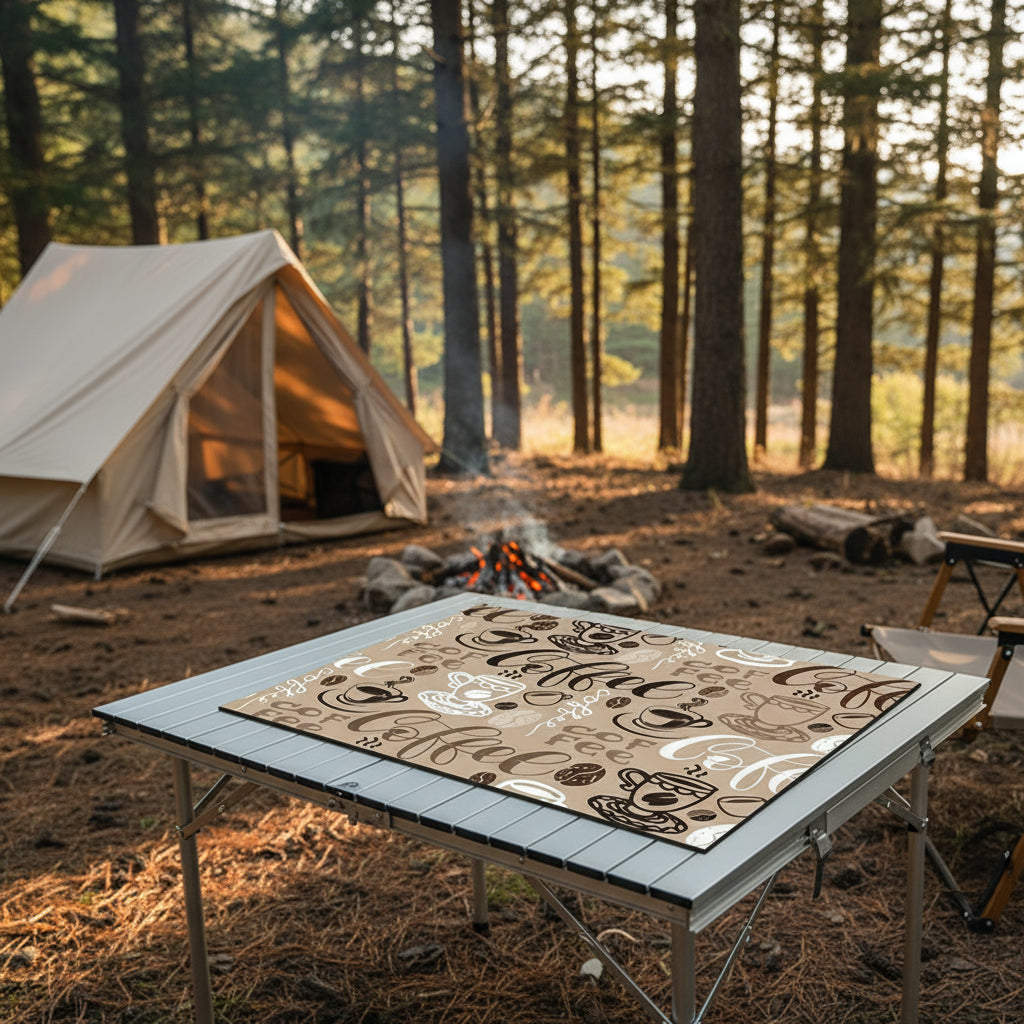 Abtropfmatte "Coffee" schnell trocknend fürs Wohnmobil mit Tasse