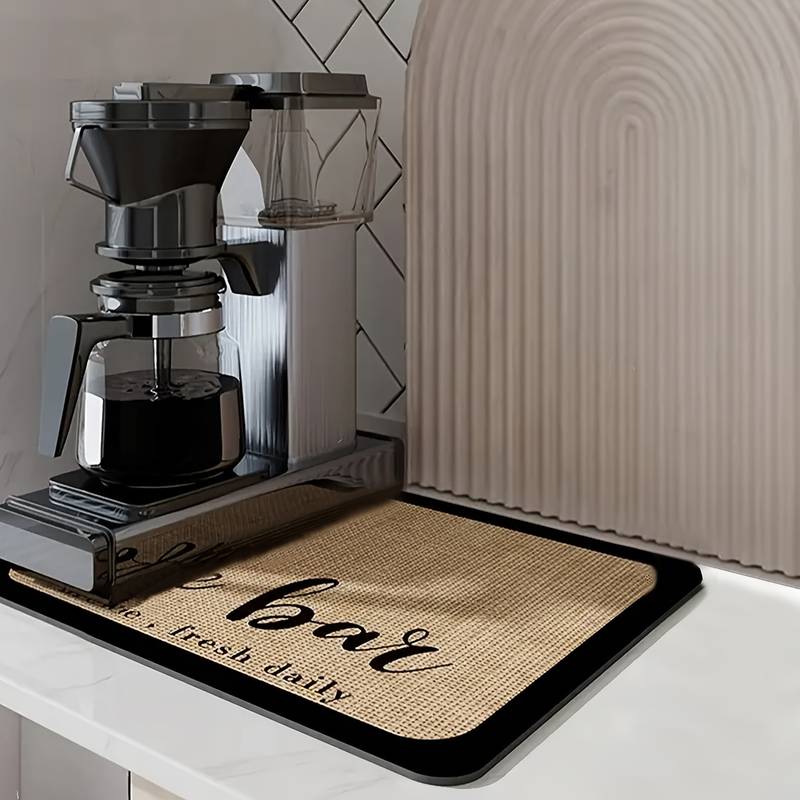 Abtropfmatte &quot;Coffee&quot; schnell trocknend fürs Wohnmobil