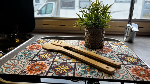 Abtropfmatte "Maya" schnell trocknend für Wohnmobil Abtropfmatte "Maya" schnell trocknend für Wohnmobil