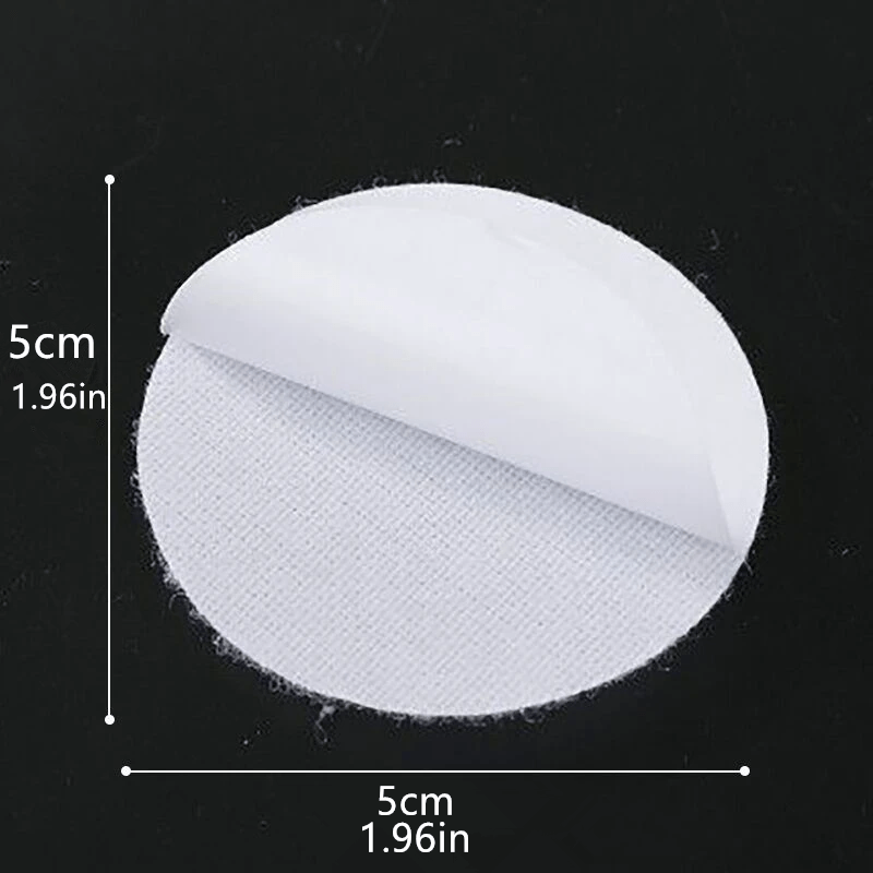 Antirutsch Klebepads mit Klett für Teppiche und Matten 10 Stück