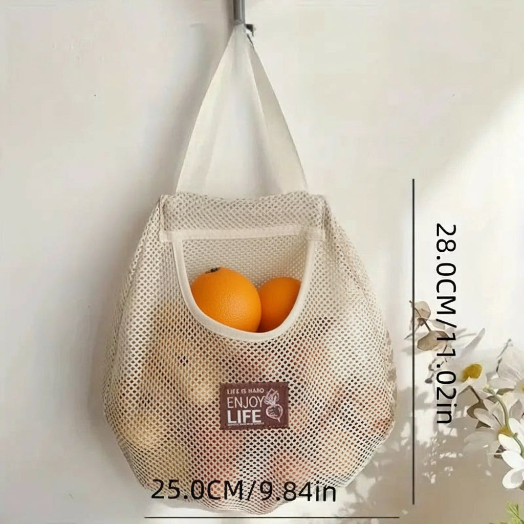 Aufbewahrungstasche - Organizer für Obst, Gemüse, Plastiktüten, Einkaufstaschen, Unterwäsche Maße