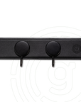 gelmags® Garderobe »Hold On« inkl. Nano-Gel-Leiste schwarz