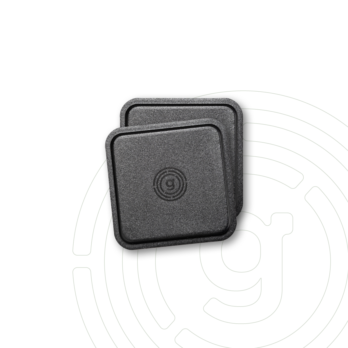 gelmags® Nano-Gel-Untersetzer 2.0 (eckig) schwarz