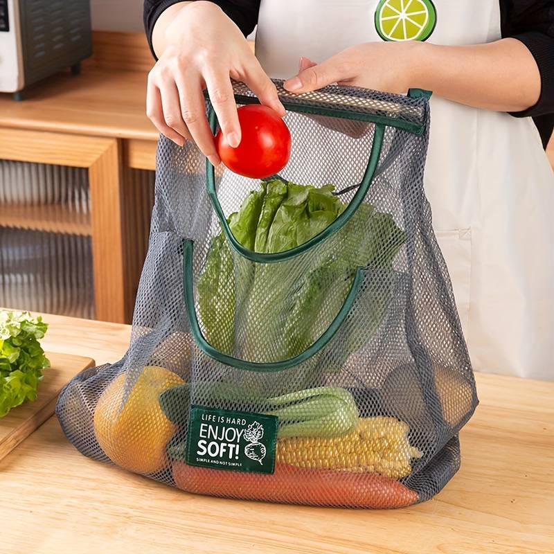 camping lebensmittel aufbewahren Gemüse & Obst Aufbewahrungstasche aus Mesh kaufen