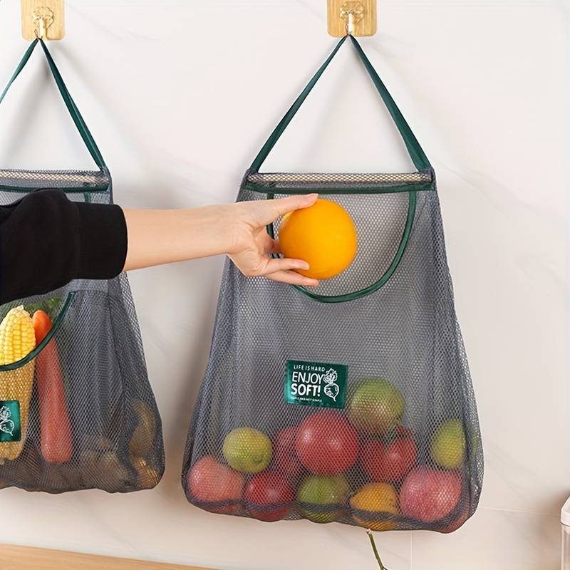 camping lebensmittel aufbewahren Gemüse & Obst Aufbewahrungstasche aus Mesh kaufen