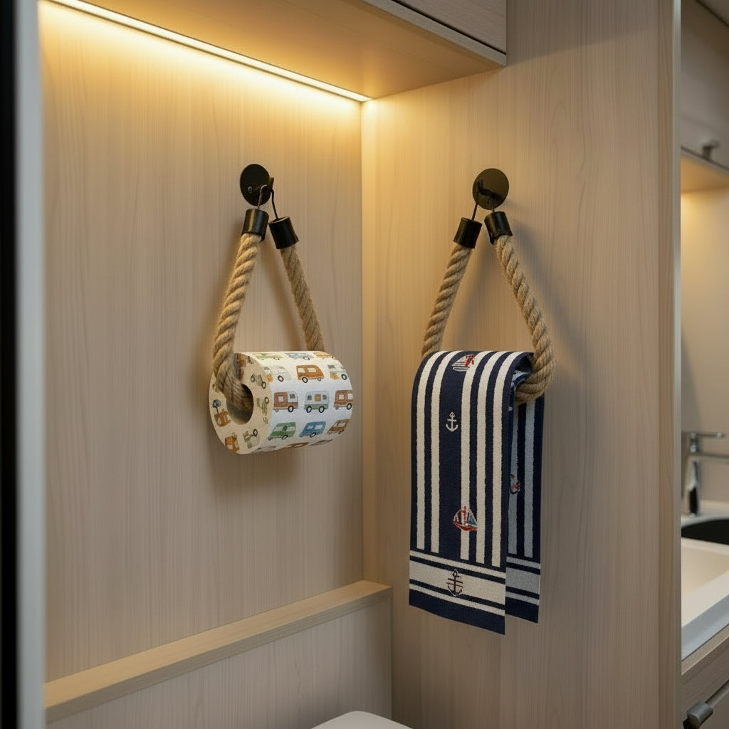 Handtuchhalter für Camper ohne bohren