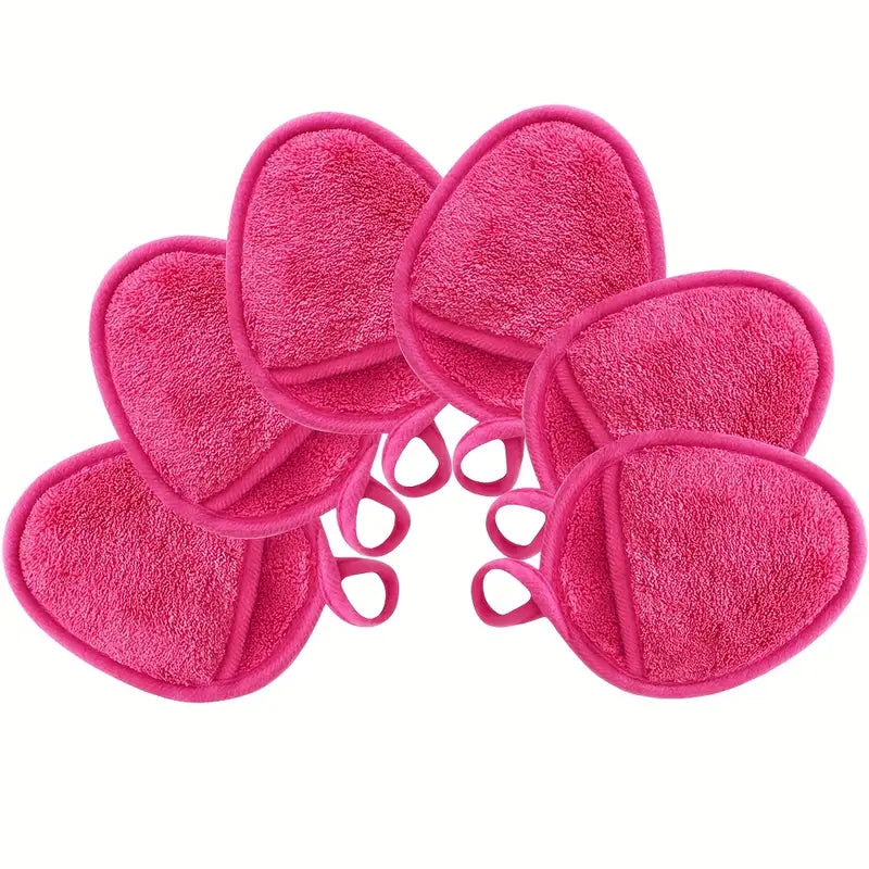 Make-up-Entferner-Tücher – 6 Stück pink