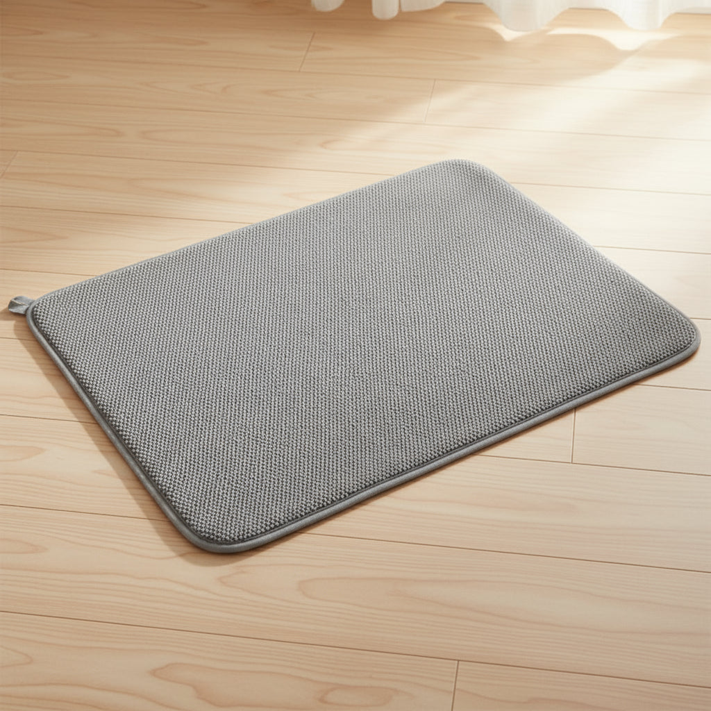 Microfaser Abtropfmatte "Koko" Saugfähig für Camper 