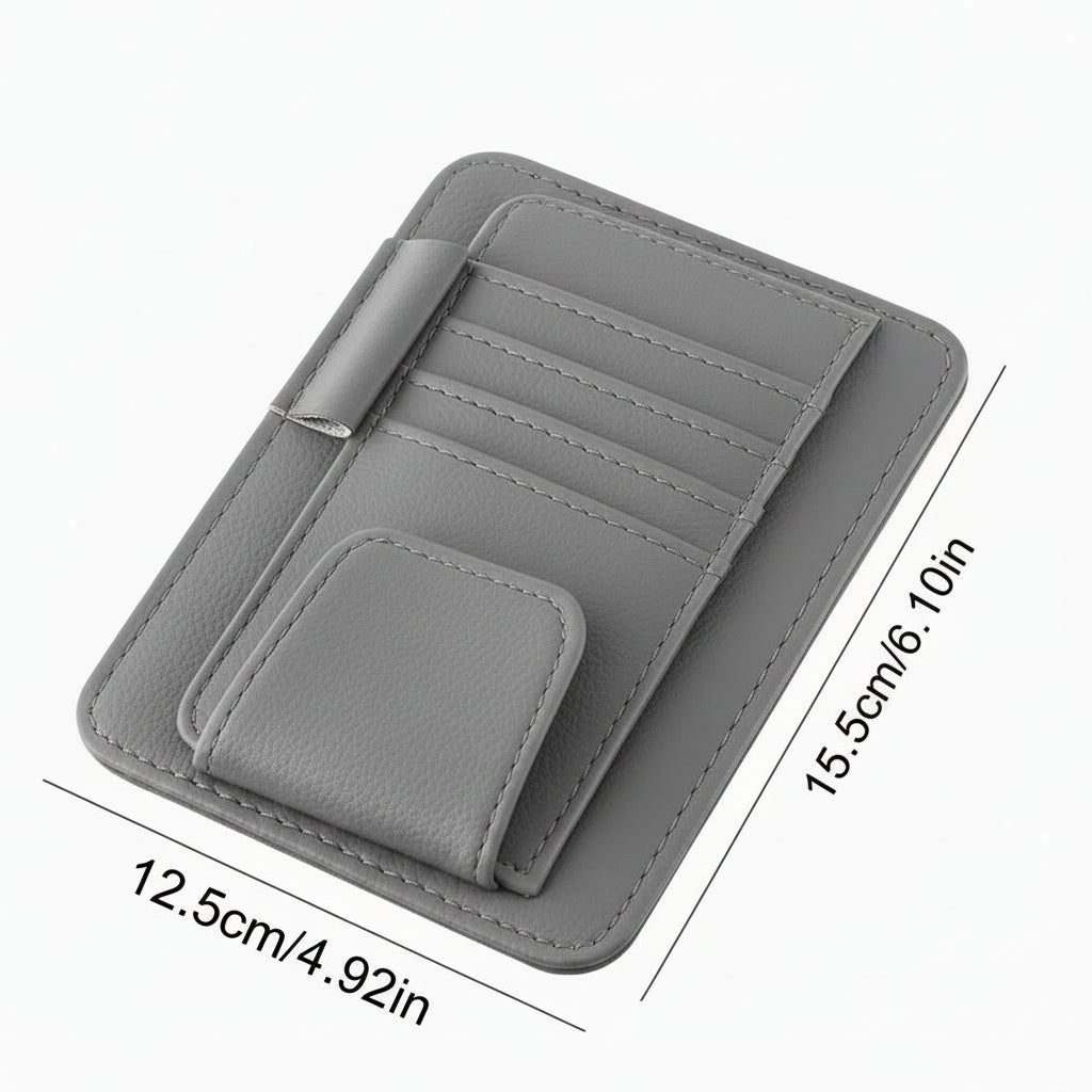 Organizer für Camper Sonnenblende, Brillenhalter, Kartenhalter Maße