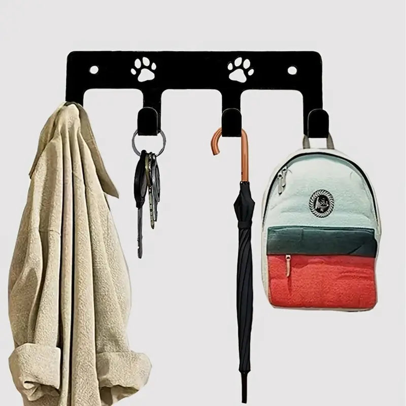 Halter für Schlüssel, Leinen Pfötchen - cooles Geschenk für Camper