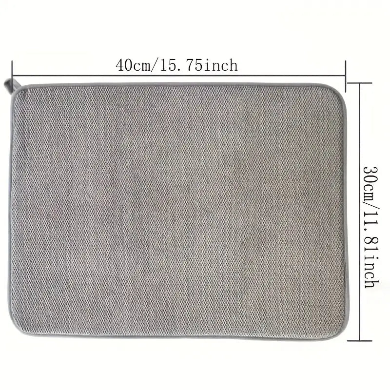 Microfaser Abtropfmatte "Koko" Saugfähig für Camper Maße