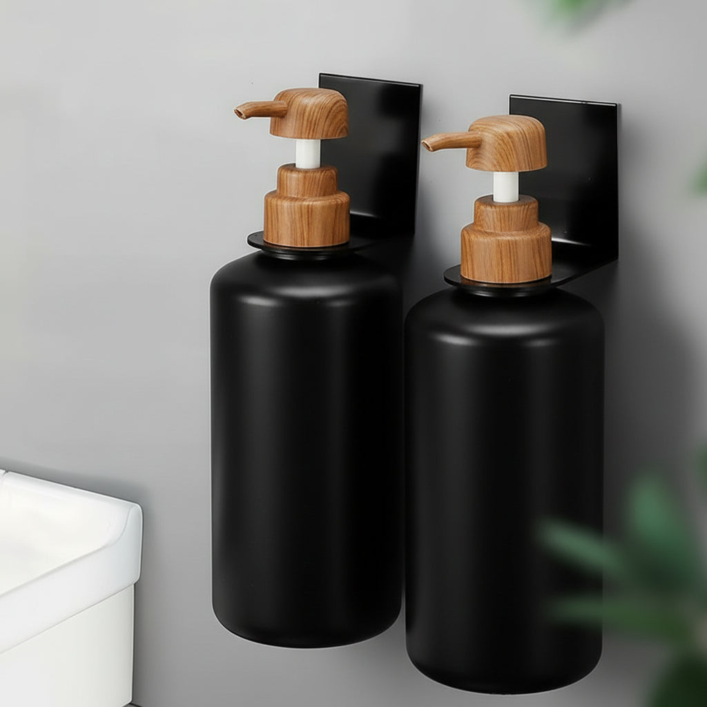 Seifenspender-Halterung in schwarz 